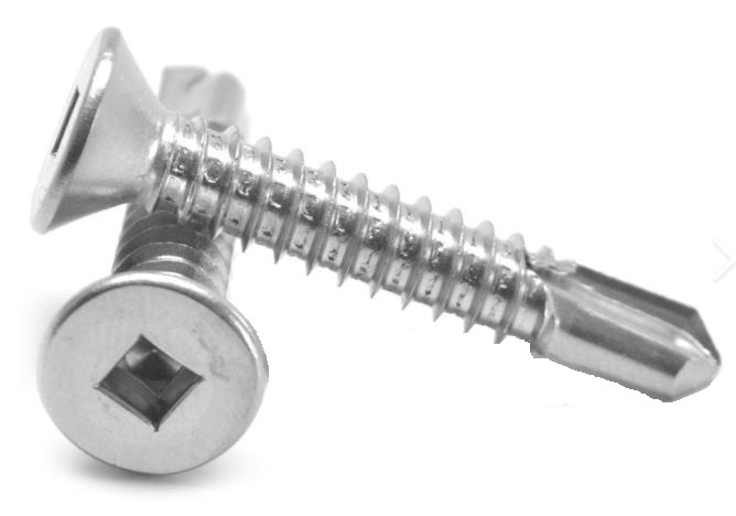 12T75TSF0Z 12-14 X 3/4 SQ FLAT SDS ZINC